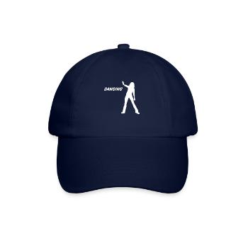 Dancing Dance Music - Baseballkappe - Blau/Blau - Vorne