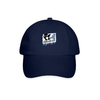 Je ne suis pas petit, je suis pingouin taille Dabbing Dab Dance - Casquette classique - bleu/bleu - Devant