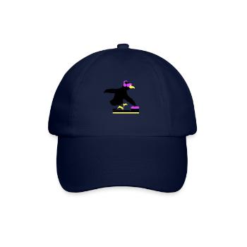 Raven DJ Club Musique Écoute Lunettes de soleil Casque - Casquette classique - bleu/bleu - Devant