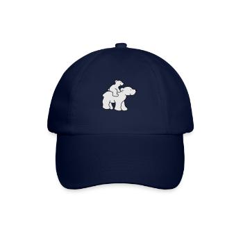 Polar Family (2 colors) - Baseballkappe - Blau/Blau - Vorne