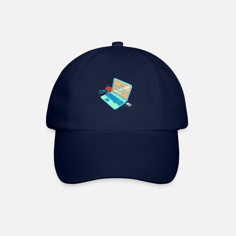 mon roman mystère - Casquette classique - bleu/bleu
