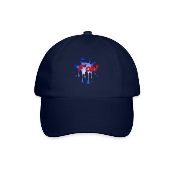 Fuck/F*ck - Baseballkappe - Blau/Blau - Vorne