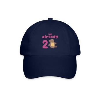 J’ai déjà 2 ans 2ème anniversaire - Casquette classique - bleu/bleu - Devant