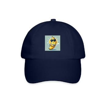 Banana Style: Sunny & Smooth - Baseball Cap - blue/blue - Front