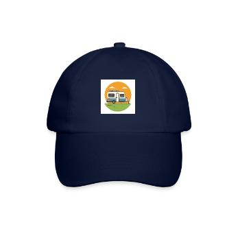Camping - Freedom - Holidays - Baseball Cap - blue/blue - Front