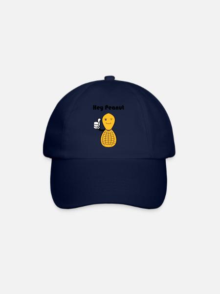Hey Peanut - Baseballkappe - Blau/Blau