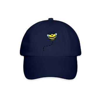lustige_biene_02 - Baseball Cap - blue/blue - Front