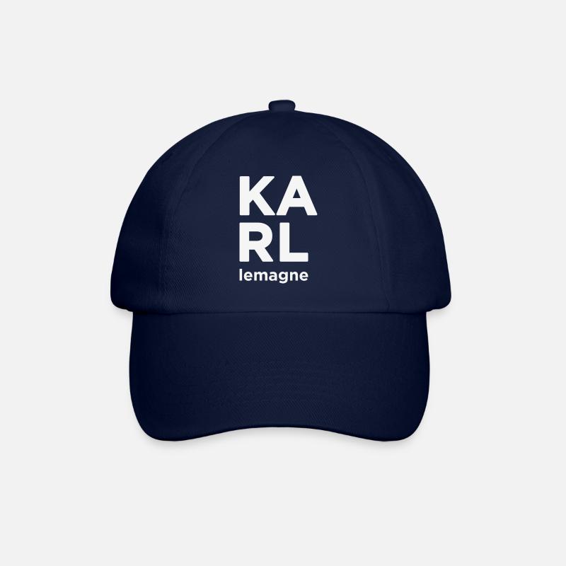 Karl lemagne - Casquette classique - bleu/bleu