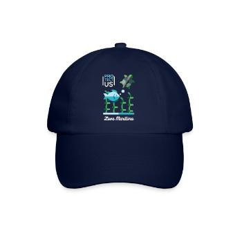Tortues de mer et poissons, conservation de la nature - Casquette classique - bleu/bleu - Devant