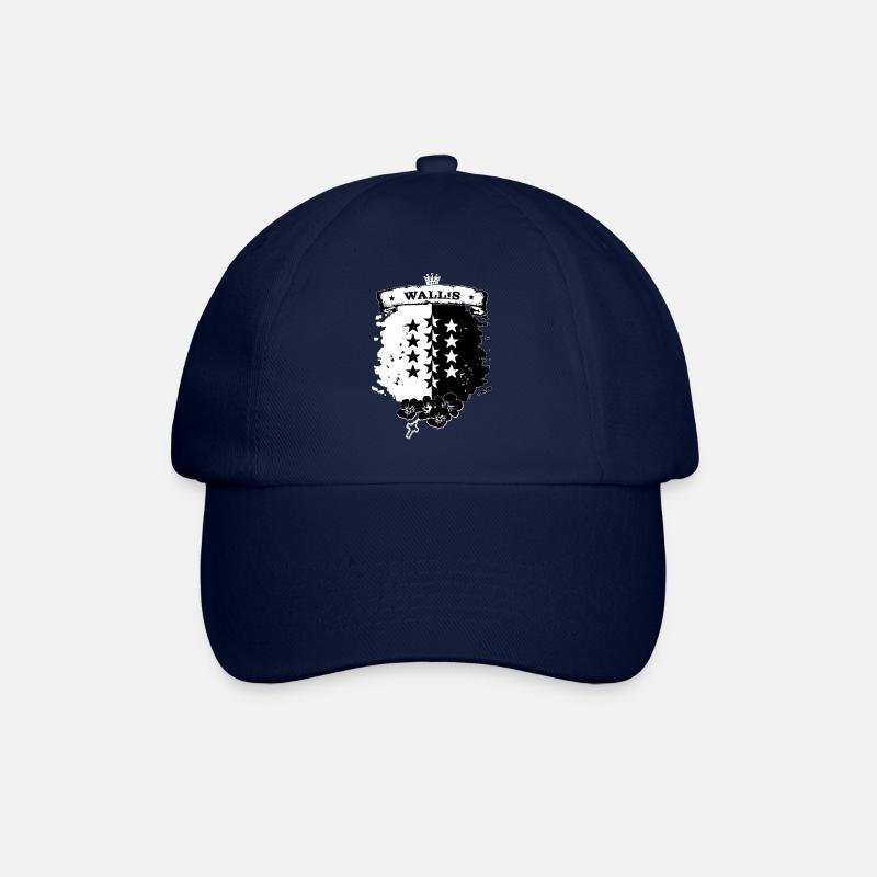 Valais - Baseball Cap - blue/blue
