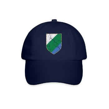 Abruzzo coat of arms - Baseball Cap - blue/blue - Front