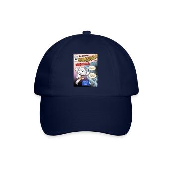 Der erstaunliche Hummingbear #0 - Baseballkappe - Blau/Blau - Vorne