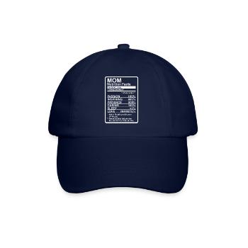 Mother Nutritional Values - Baseball Cap - blue/blue - Front