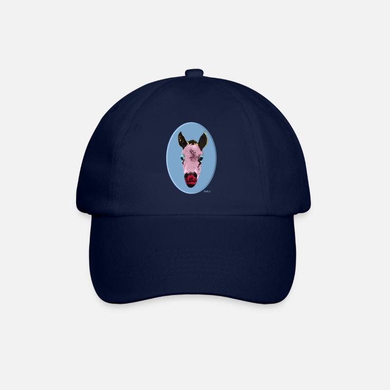 Rainy goes Marilyn - Baseball Cap - blue/blue