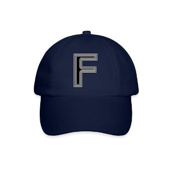 F - Baseballkappe - Blau/Blau - Vorne
