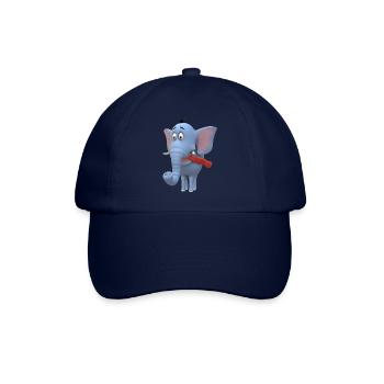Elephant Baby Kind - Baseballkappe - Blau/Blau - Vorne