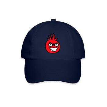 Parrot Bird Stares Nasty Aggressive Rage - Baseball Cap - blue/blue - Front