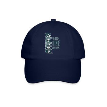 Time travel through the history of the earth Geology 2 - Baseball Cap - blue/blue - Front