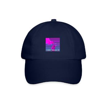 Vaporwave Soldier - Baseball Cap - blue/blue - Front