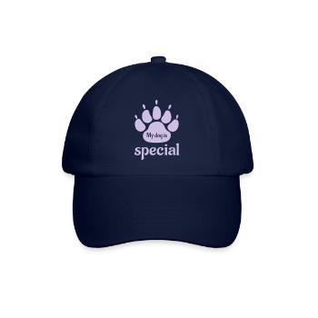 My dog is special - Baseball Cap - blue/blue - Front