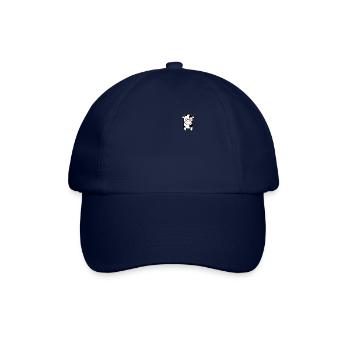 Cute Cow Minimalist Pocket Design - Baseball Cap - blue/blue - Front