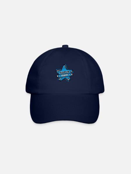 super papi - Casquette classique - bleu/bleu