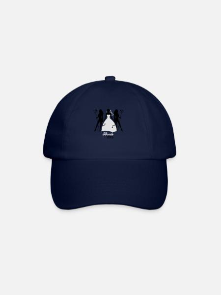 JGA - Bride security - Bride - Team - Teufel 2C - Baseball Cap - blue/blue