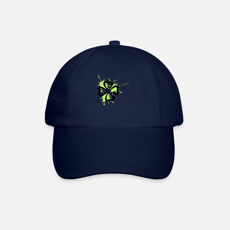 kleeblatt - Baseballkappe - Blau/Blau