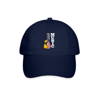 Métropole Banjo Musique country Rock Musique - Casquette classique - bleu/bleu - Devant