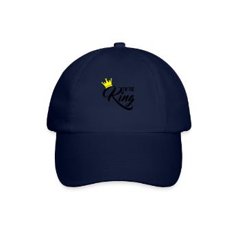 I'm the King - Baseball Cap - blue/blue - Front