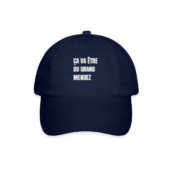 ça va être du grand mendez - Casquette classique - bleu/bleu - Devant