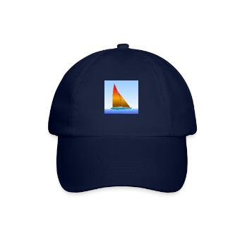 Voilier - Casquette classique - bleu/bleu - Devant