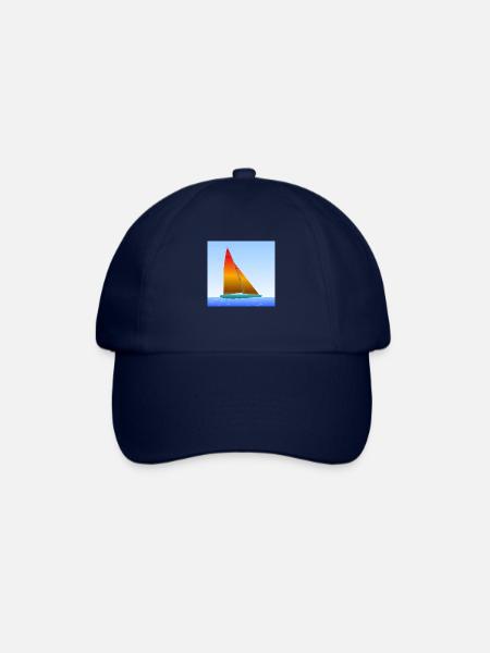 Sailing ship - Baseball Cap - blue/blue
