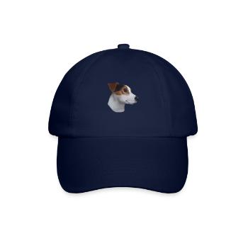 Jack Russell Terrier - Baseballkappe - Blau/Blau - Vorne