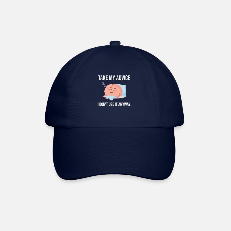 Take my advice. I don’t use it anyway - Baseball Cap - blue/blue