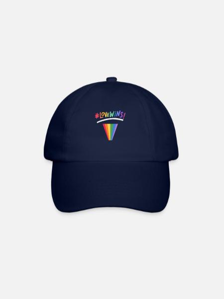 Csd Pride Tshirt - Baseballkappe - Blau/Blau