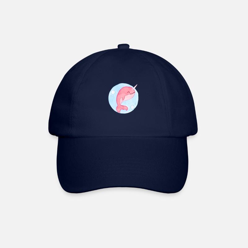 Mignon bébé baleine - Casquette classique - bleu/bleu