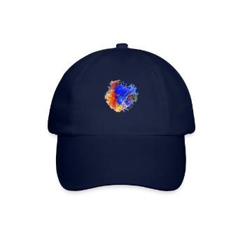 "ExON" by Acryl Gallery & Design - Baseball Cap - blue/blue - Front