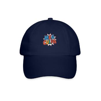 Mea culpa - Casquette classique - bleu/bleu - Devant