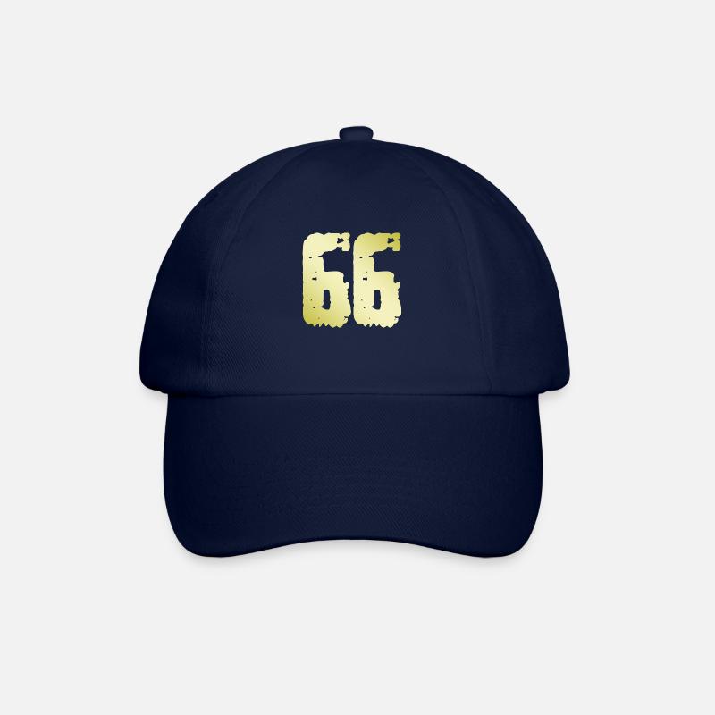 66 Number Vintage - Baseball Cap - blue/blue