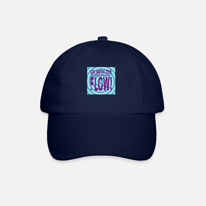 GO with the FLOW! - Baseball Cap - blue/blue