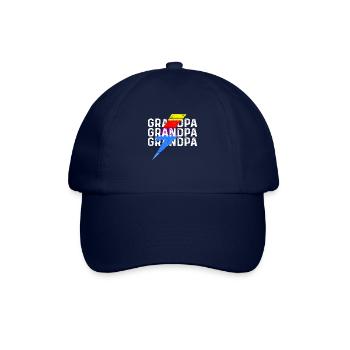 Grandpa Grandpa Grandpa - Baseballkappe - Blau/Blau - Vorne