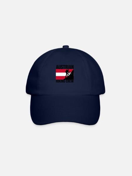 Austrian Hiking Crew Hiking Shirt - Baseball Cap - blue/blue