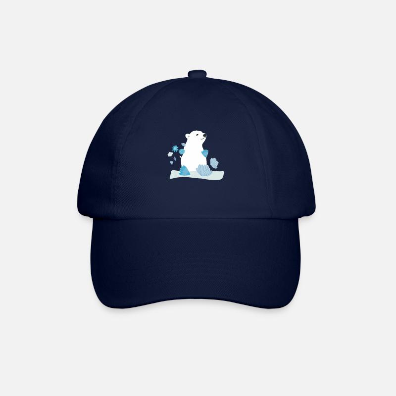 Eisbär - Baseballkappe - Blau/Blau