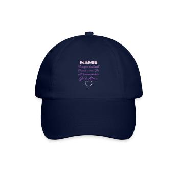 Mamie je t'aime - Casquette classique - bleu/bleu - Devant