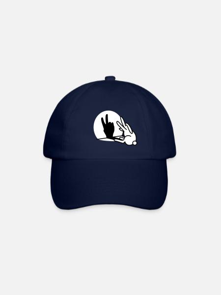 Lapins Ombre Main Deux 2 ans D’anniversaire V - Casquette classique - bleu/bleu