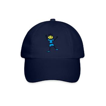 Collez le chiffre - Casquette classique - bleu/bleu - Devant