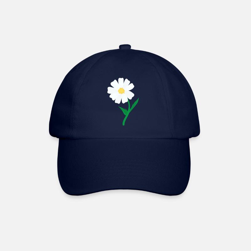 Gänseblümchen - Baseballkappe - Blau/Blau