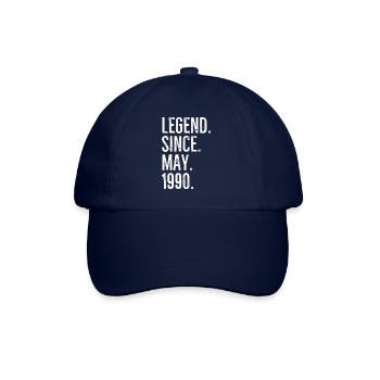 Legende seit Mai 1990 - Baseballkappe - Blau/Blau - Vorne