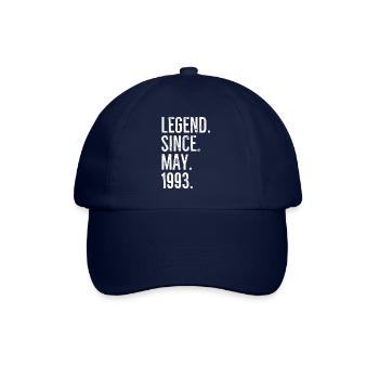Legende seit Mai 1993 - Baseballkappe - Blau/Blau - Vorne